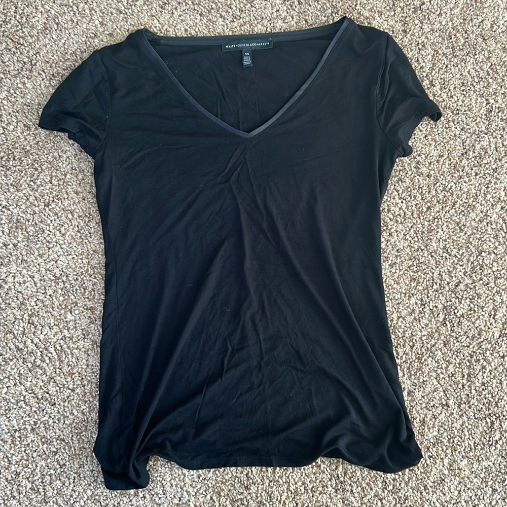 Women’s White House Black Market Black shirt.